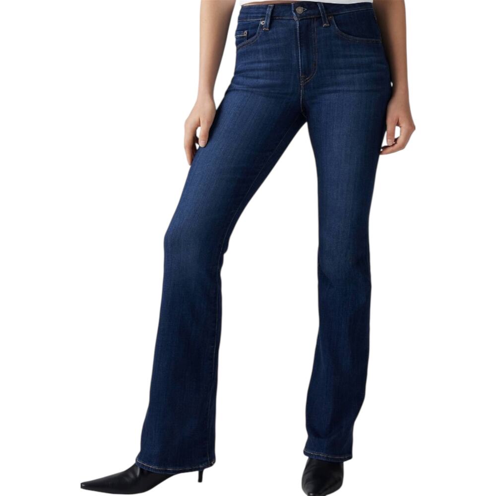 Levi's 726 High Rise Flare Jeans Bootcut Denim Zip Fly Medium Stretch 32x32